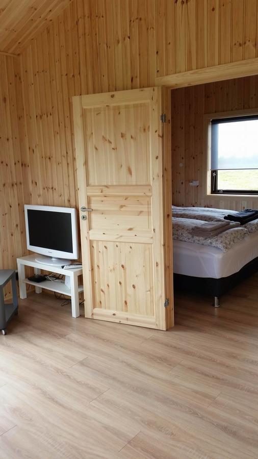 Hekla Cabin 1 Volcano And Glacier View เฮลลา ภายนอก รูปภาพ