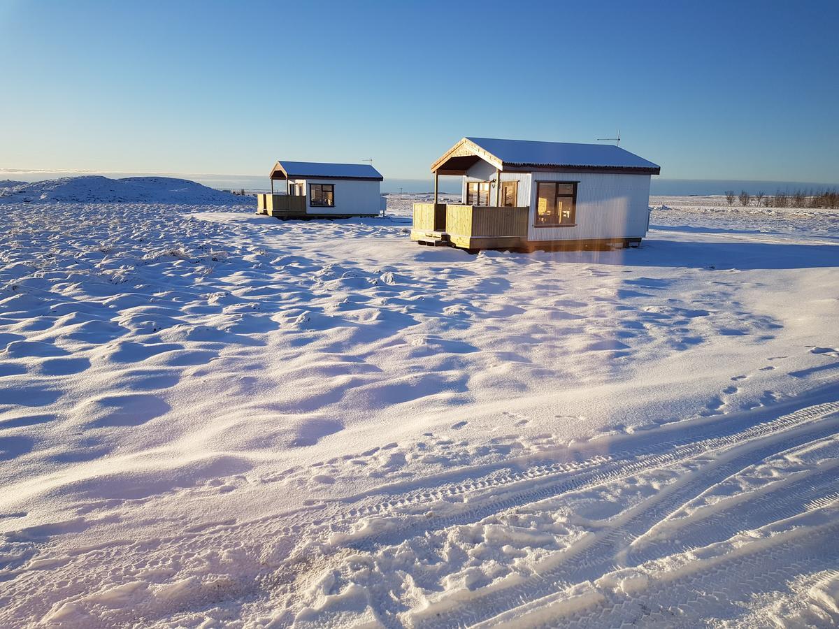 Hekla Cabin 1 Volcano And Glacier View เฮลลา ภายนอก รูปภาพ