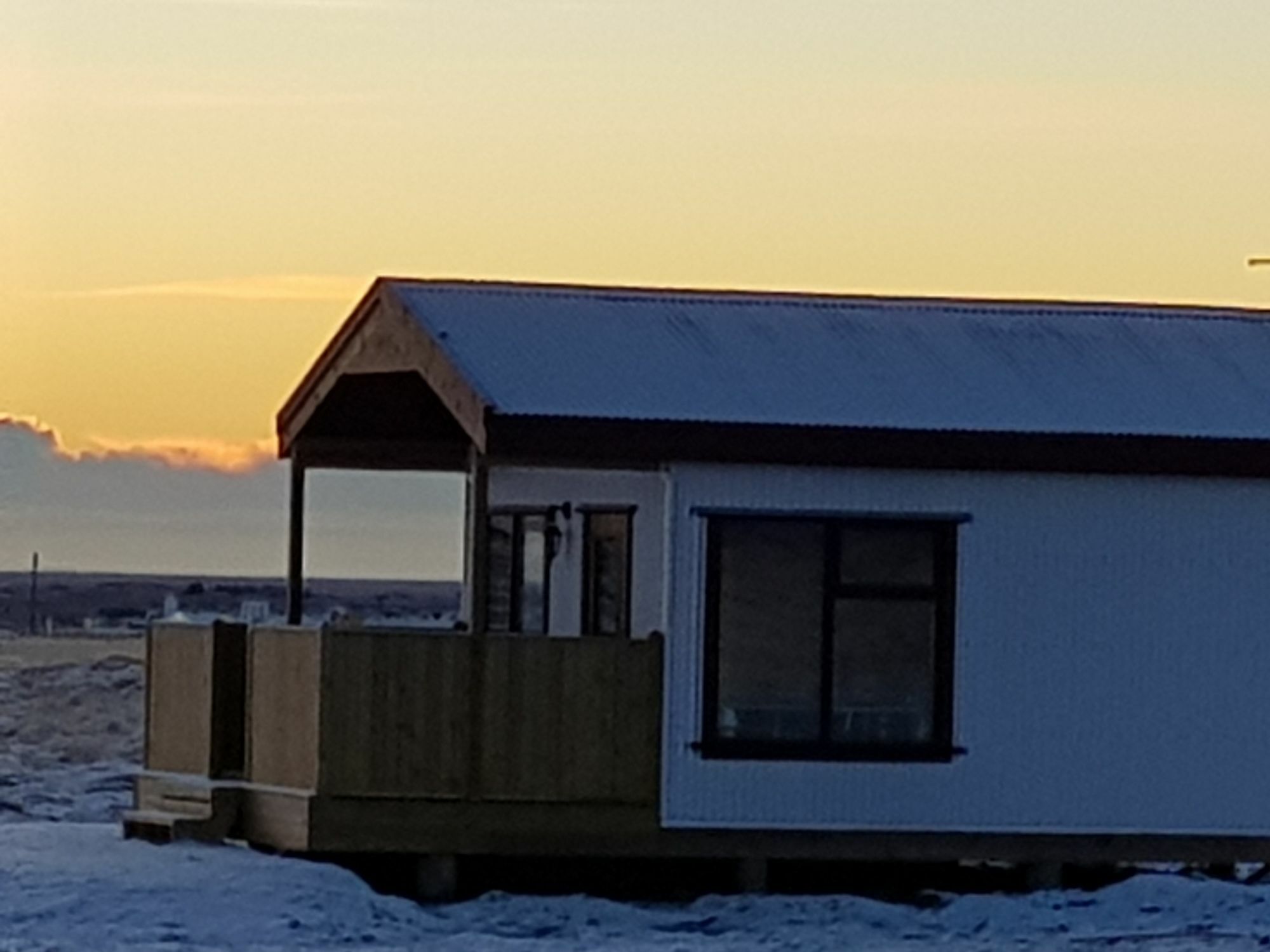 Hekla Cabin 1 Volcano And Glacier View เฮลลา ภายนอก รูปภาพ
