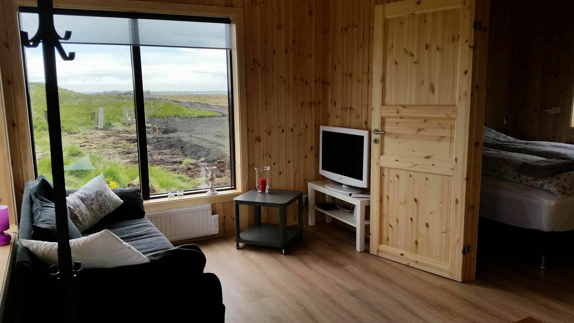 Hekla Cabin 1 Volcano And Glacier View เฮลลา ภายนอก รูปภาพ
