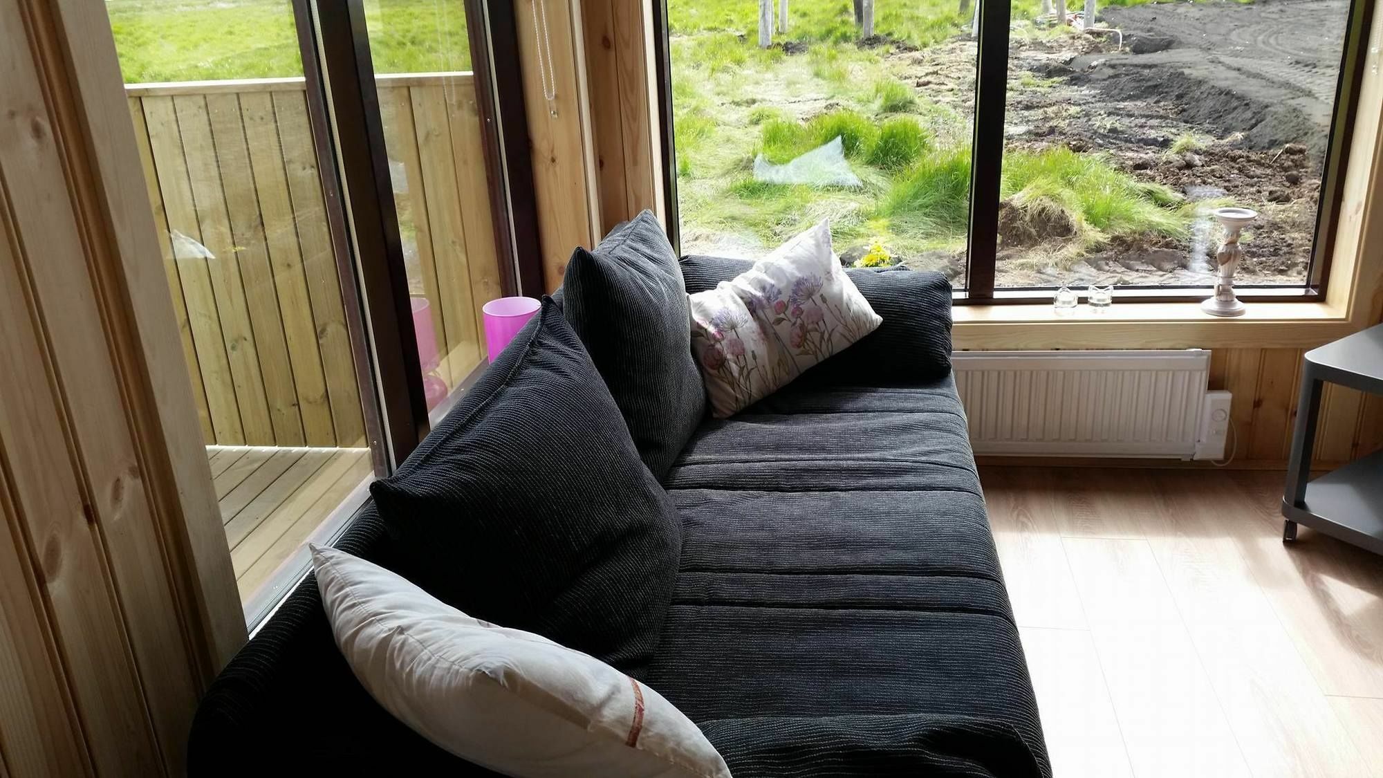 Hekla Cabin 1 Volcano And Glacier View เฮลลา ภายนอก รูปภาพ